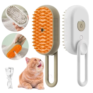 3 in 1 Pet Electric Spray Grooming Comb