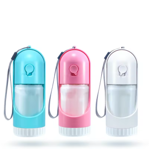 2 in 1 Water and Food Bottle