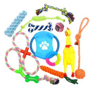 Cotton Dog Chew Suit Toy