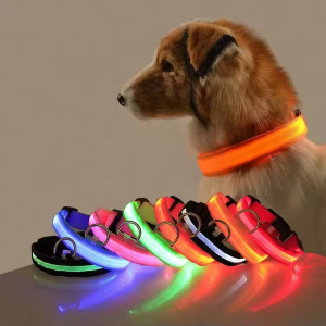 LED Glow-In-The-Dark Pet Collar