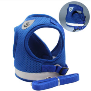 Breathable Reflective Harness with leash