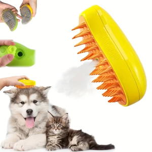Electric Spray 3 in 1 Cat Steam Hair Brush