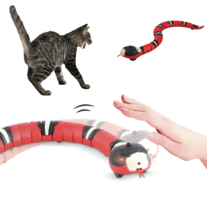 Interactive Sensing Snake Cat Toy