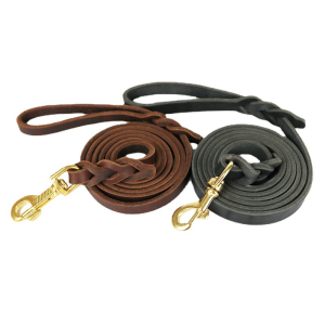 Copper Hook Cowhide Leash