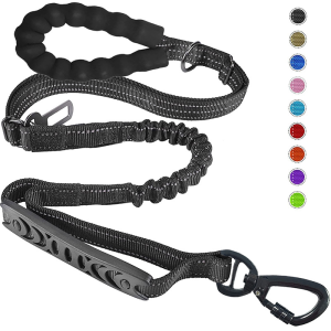 Reflective Elastic Leash With Belt