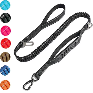 Reflective Elastic Leash With Belt