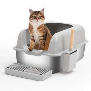Stainless Steel Cat Litter Box